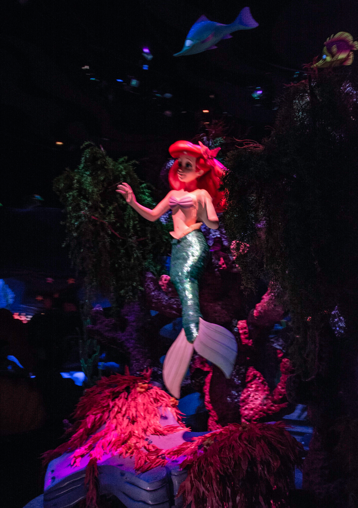 Ariel under the sea