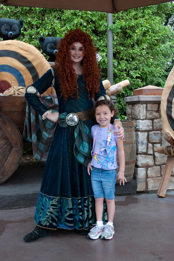 Katie meets Merida