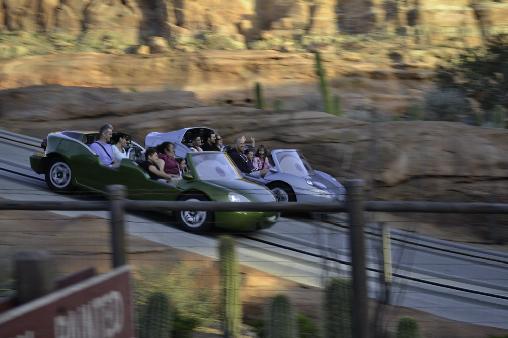 Racing at Radiator Springs