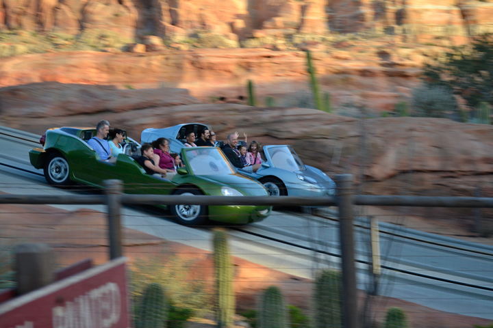 Racing at Radiator Springs