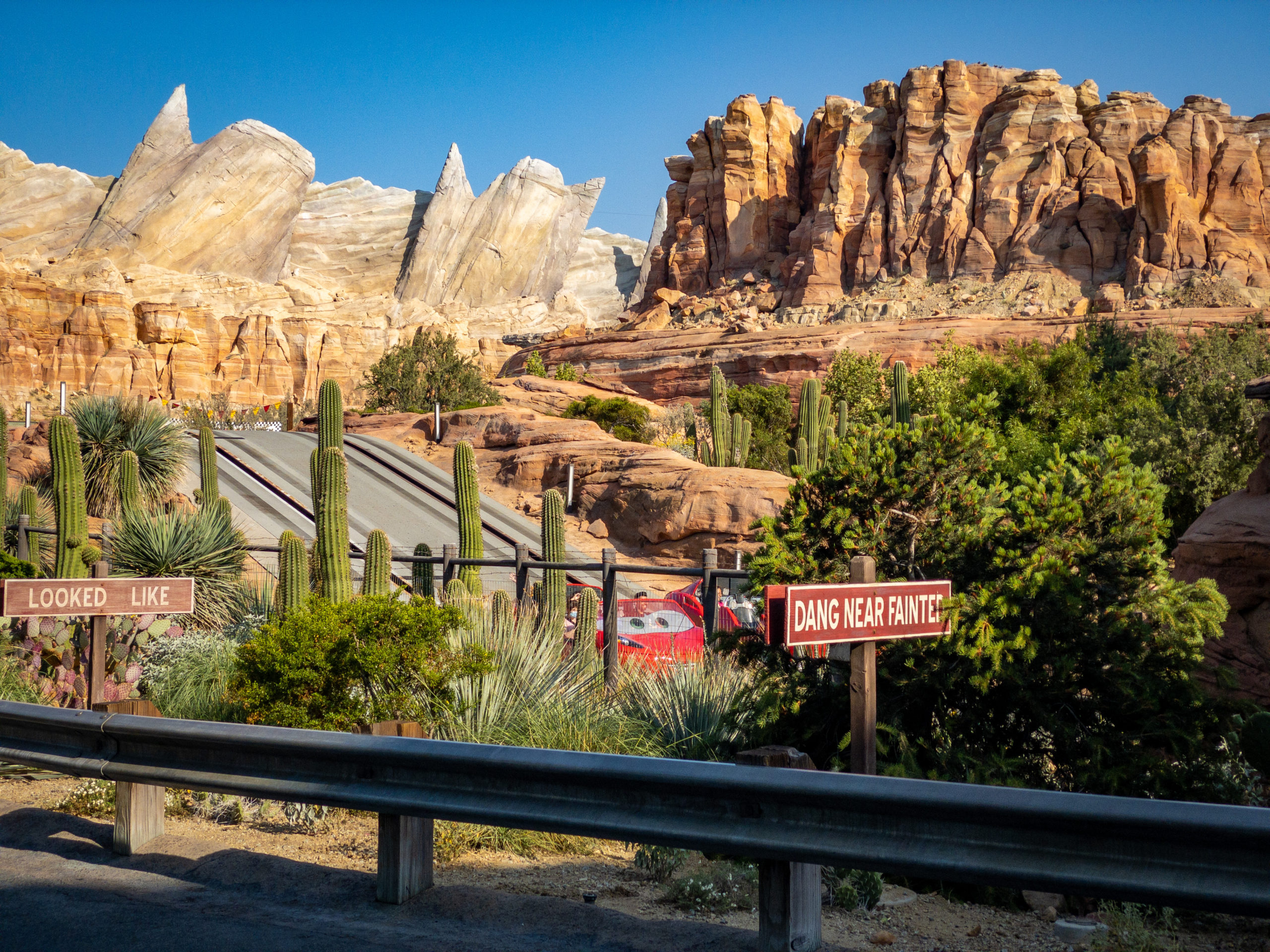 Cadillac Range and Radiator Springs Racers