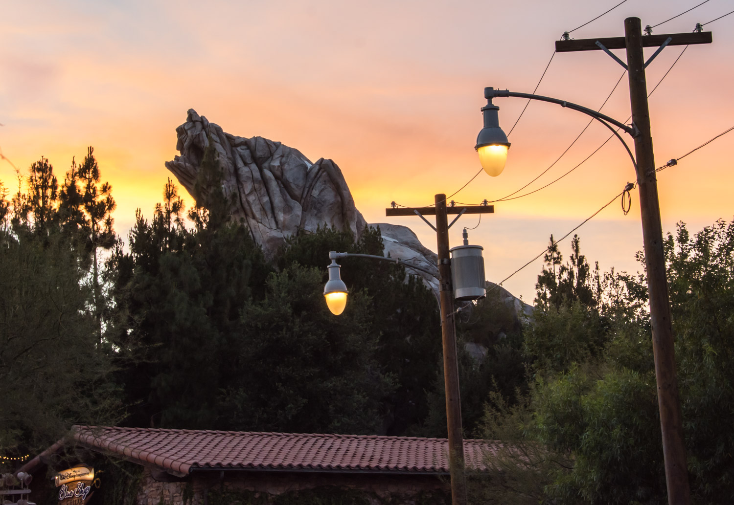 Bear Peak at golden hour