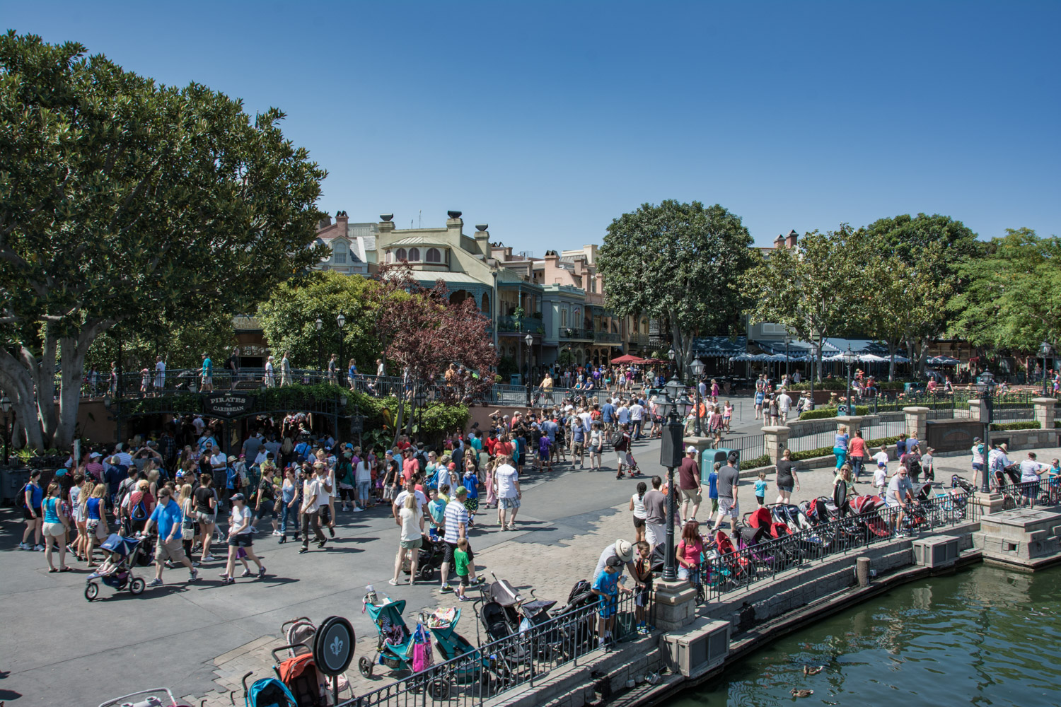 New Orleans Square from the Mark Twain