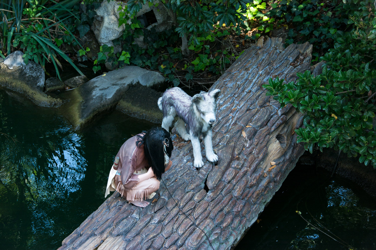 Girl and Dog