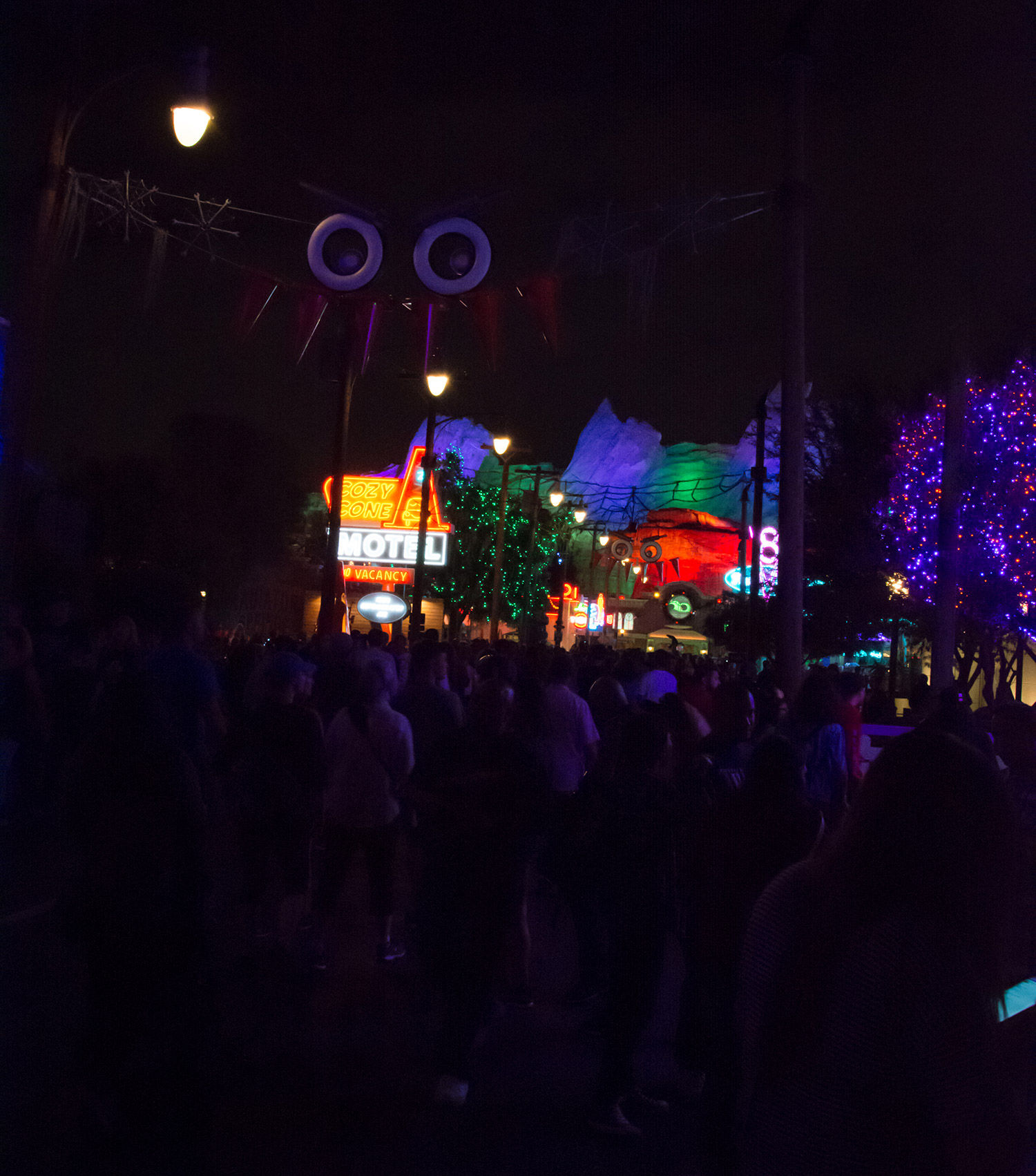 Spooky Carsland at night